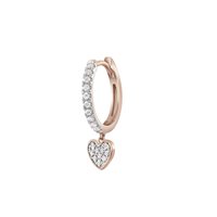 Mono orecchino Salvini Donna in Oro rosa Diamante 0.10 Ct 20094218 - 20094218